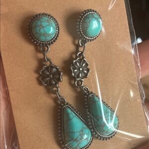 Turquoise Dangle Earrings